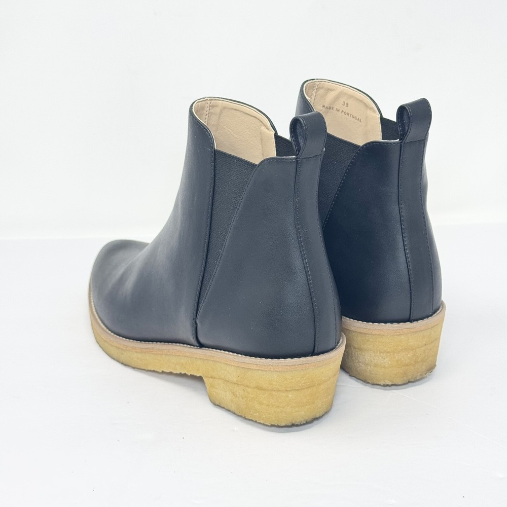 Sydney Brown Crepe Ankle Boot Black EU Size 39 / US Size 9 - Picture 6 of 13